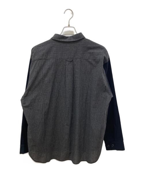 kelen（ケレン）kelen (ケレン) MORSE ミルスリーブシャツ ブラック サイズ:40 未使用品の古着・服飾アイテム