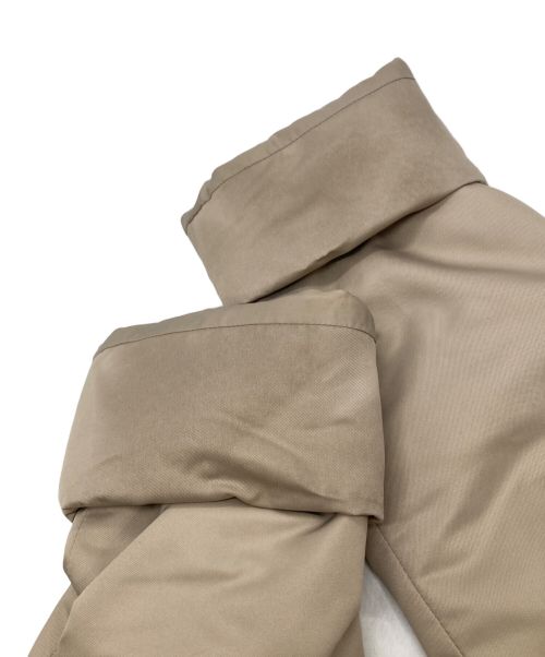 icB（アイシービー）icB (アイシービー) ADSシームレスダウンコート ベージュ サイズ:11の古着・服飾アイテム