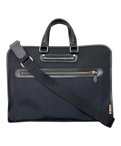 PAUL SMITH（ポールスミス）Paul Smith (ポールスミス) 2WAYショルダーバッグ ブラックの古着・服飾アイテム