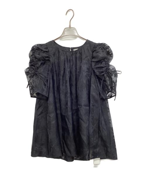 CELFORD（セルフォード）CELFORD (セルフォード) ドロストスリーブチュニック ブラック サイズ:38 未使用品の古着・服飾アイテム