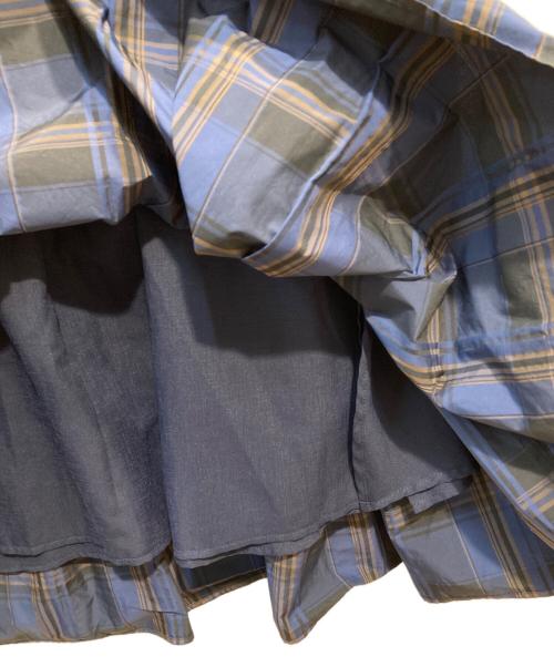JOURNAL STANDARD（ジャーナルスタンダード）JOURNAL STANDARD (ジャーナルスタンダード) メモリーチェックスカート ネイビー サイズ:36の古着・服飾アイテム