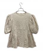 OHGAオオガ）の古着「POWANリップルパフブラウス」｜ピンク