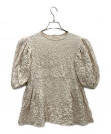 OHGA（オオガ）の古着「POWANリップルパフブラウス」｜ピンク