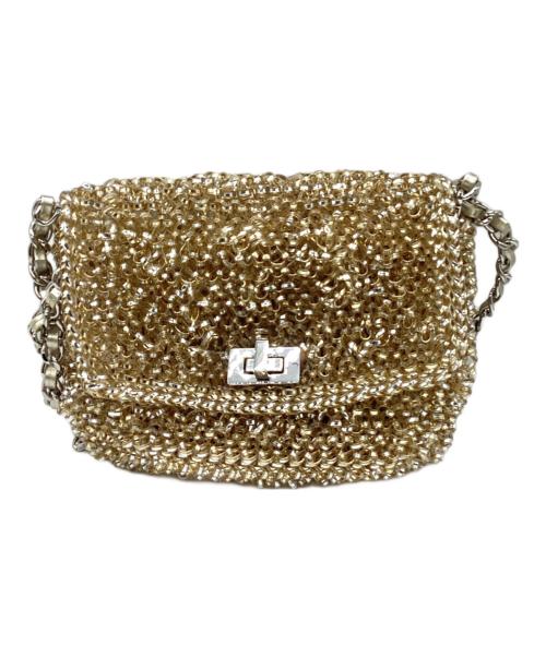 ANTEPRIMA（アンテプリマ）ANTEPRIMA (アンテプリマ) ショルダーバッグ ゴールドの古着・服飾アイテム