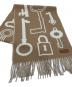 HERMES（エルメス）の古着「カシミヤマフラー」｜キャメル