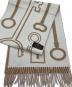 HERMES (エルメス) カシミヤマフラー キャメル：44000円