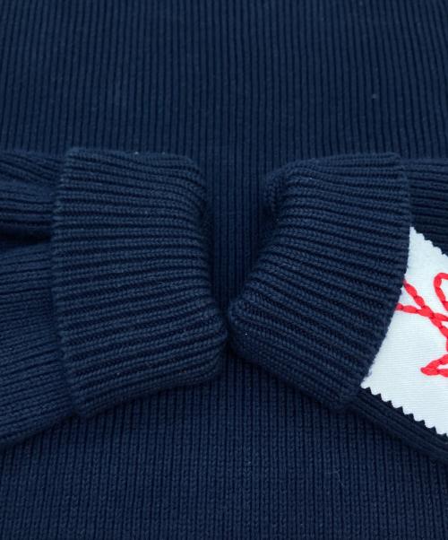 GOLDEN GOOSE（ゴールデングース）GOLDEN GOOSE (ゴールデングース) ラウンドネックセーター ネイビー サイズ:XSの古着・服飾アイテム