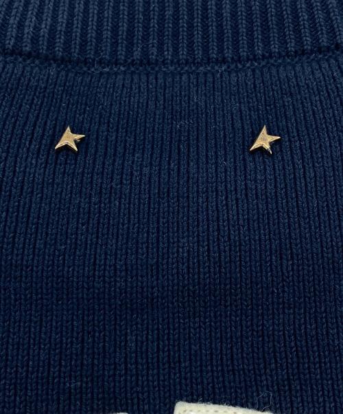 GOLDEN GOOSE（ゴールデングース）GOLDEN GOOSE (ゴールデングース) ラウンドネックセーター ネイビー サイズ:XSの古着・服飾アイテム