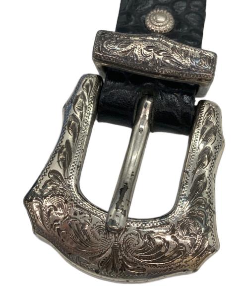 TOGA PULLA（トーガ プルラ）TOGA PULLA (トーガ プルラ) レザーナイロンベルト ブルーの古着・服飾アイテム