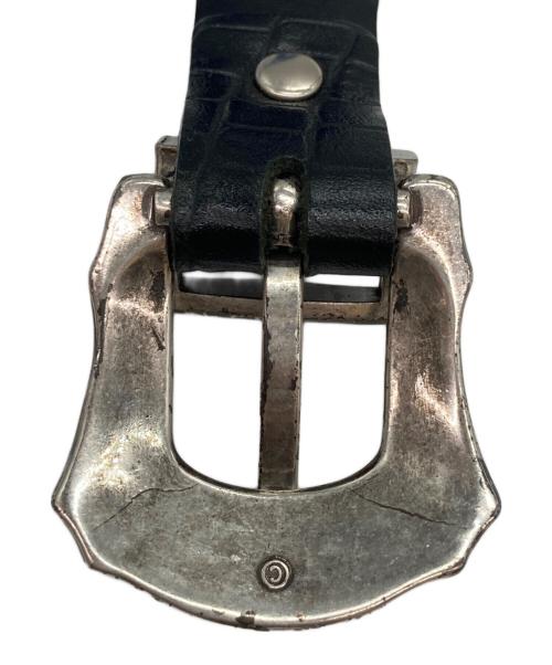 TOGA PULLA（トーガ プルラ）TOGA PULLA (トーガ プルラ) レザーナイロンベルト ブルーの古着・服飾アイテム