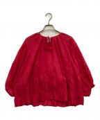 UNITED ARROWS TOKYOユナイテッドアローズトウキョウ）の古着「オーガンジー ピンタック ブラウス」｜ピンク