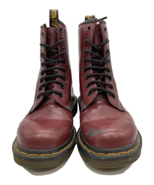 Dr.Martens（ドクターマーチン）Dr.Martens (ドクターマーチン) レースアップブーツ レッド サイズ:UK 3の古着・服飾アイテム