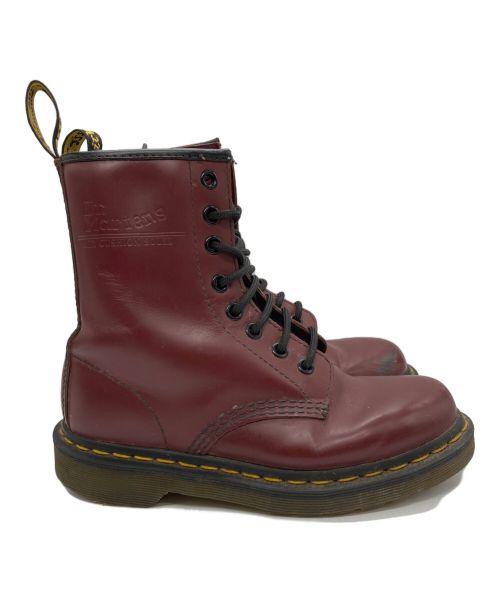 Dr.Martens（ドクターマーチン）Dr.Martens (ドクターマーチン) レースアップブーツ レッド サイズ:UK 3の古着・服飾アイテム