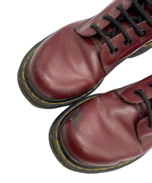 Dr.Martens（ドクターマーチン）Dr.Martens (ドクターマーチン) レースアップブーツ レッド サイズ:UK 3の古着・服飾アイテム