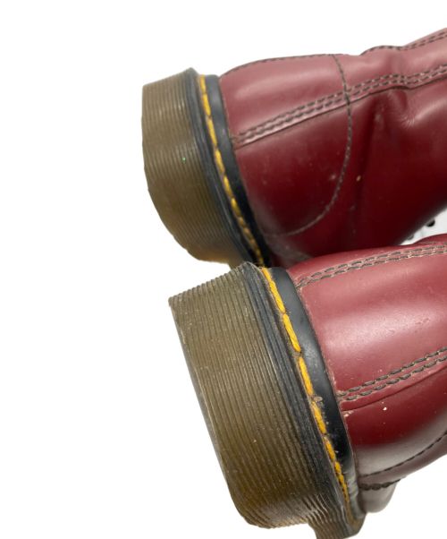 Dr.Martens（ドクターマーチン）Dr.Martens (ドクターマーチン) レースアップブーツ レッド サイズ:UK 3の古着・服飾アイテム