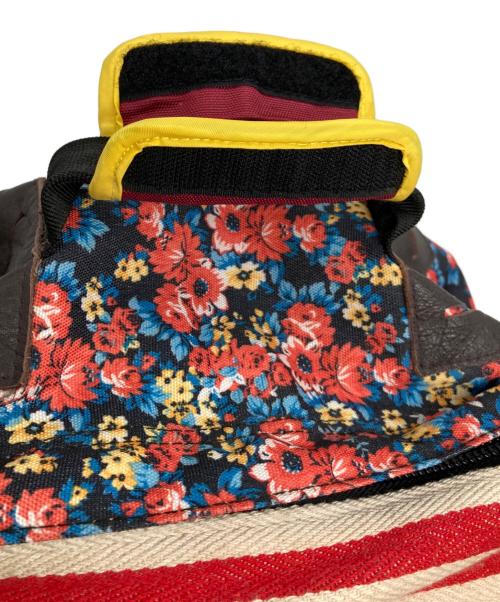 ALDIES（アールディーズ）ALDIES (アールディーズ) 花柄big pack レッドの古着・服飾アイテム