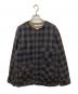 nonnative（ノンネイティブ）の古着「LABOURER JACKET C/W TWILL BLOCK CHECK WITH WINDSTOPPER」｜ブラウン