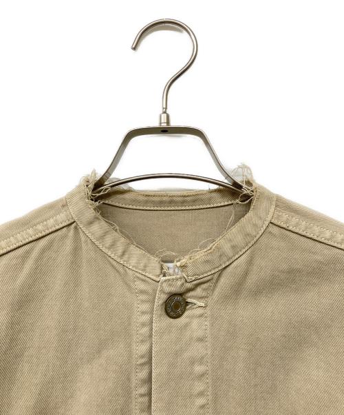 L'ATELIER DENIME D IENA（イエナ）L'ATELIER DENIME D IENA (イエナ) カットオフデニムジャケット ベージュ サイズ:36の古着・服飾アイテム