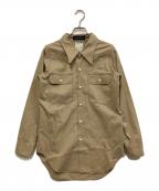MADISON BLUEマディソンブルー）の古着「HAMPTON シャツ」｜ベージュ