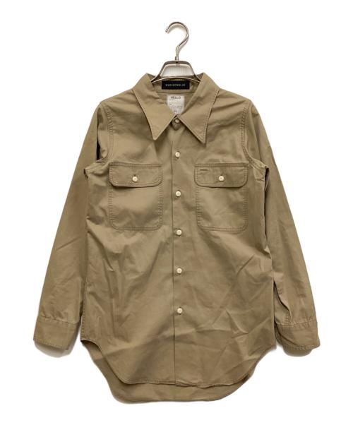 MADISON BLUE（マディソンブルー）MADISON BLUE (マディソンブルー) HAMPTON シャツ ベージュ サイズ:XSの古着・服飾アイテム