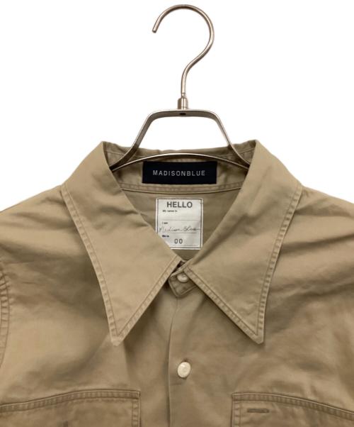 MADISON BLUE（マディソンブルー）MADISON BLUE (マディソンブルー) HAMPTON シャツ ベージュ サイズ:XSの古着・服飾アイテム