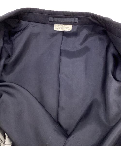 COMME des GARCONS HOMME PLUS（コムデギャルソンオムプリュス）COMME des GARCONS HOMME PLUS (コムデギャルソンオムプリュス) テーラードジャケット ネイビー サイズ:Sの古着・服飾アイテム