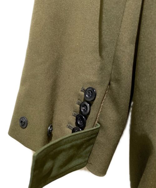 sacai（サカイ）sacai (サカイ) Suiting Mix Coat（スーティングミックスコート） カーキ サイズ:1の古着・服飾アイテム