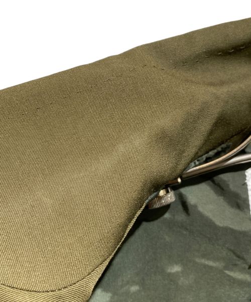 sacai（サカイ）sacai (サカイ) Suiting Mix Coat（スーティングミックスコート） カーキ サイズ:1の古着・服飾アイテム