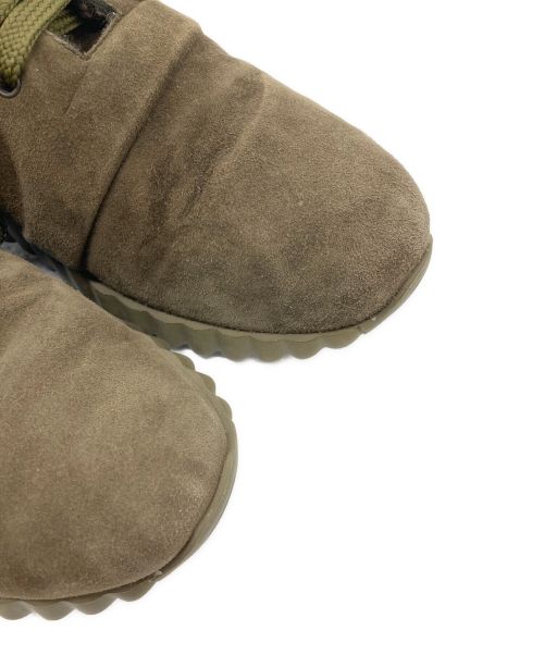 Salvatore Ferragamo（サルヴァトーレ フェラガモ）Salvatore Ferragamo (サルヴァトーレ フェラガモ) ムートンスニーカー カーキ サイズ:5 1/2の古着・服飾アイテム