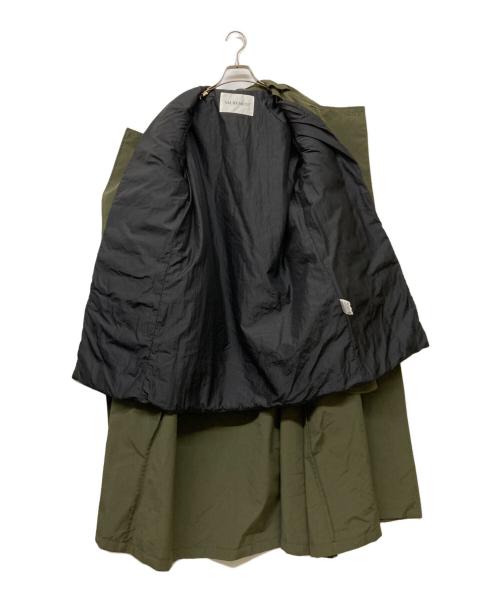 VACHEMENT（ヴァシュモン）VACHEMENT (ヴァシュモン) インナーダウンロングトレンチコート オリーブ サイズ:Freeの古着・服飾アイテム