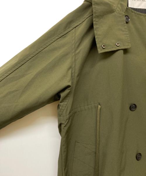 VACHEMENT（ヴァシュモン）VACHEMENT (ヴァシュモン) インナーダウンロングトレンチコート オリーブ サイズ:Freeの古着・服飾アイテム