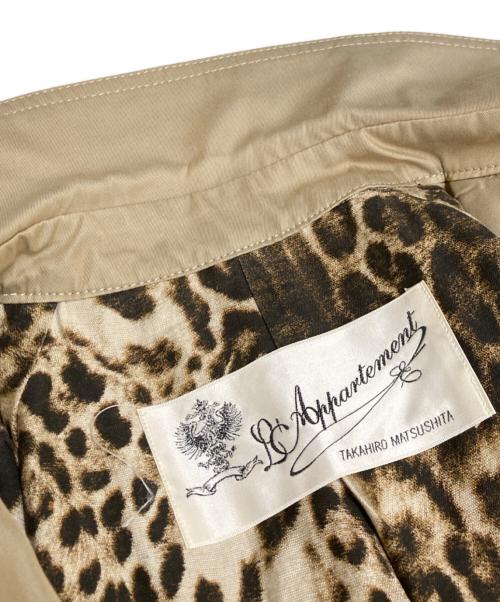 L'appartement（アパルトモン）L'appartement (アパルトモン) ロングトレンチコート ベージュ サイズ:38の古着・服飾アイテム