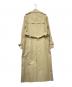 L'appartement (アパルトモン) ロングトレンチコート ベージュ サイズ:38：5000円