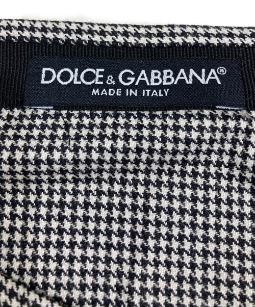 DOLCE & GABBANA（ドルチェ＆ガッバーナ）DOLCE & GABBANA (ドルチェ＆ガッバーナ) レース切替スカート ベージュ サイズ:38の古着・服飾アイテム