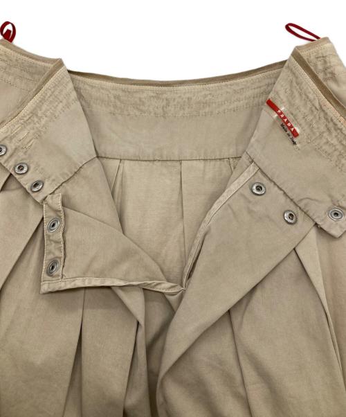 PRADA SPORTS（プラダスポーツ）PRADA SPORTS (プラダスポーツ) プリーツスカート ベージュ サイズ:36の古着・服飾アイテム