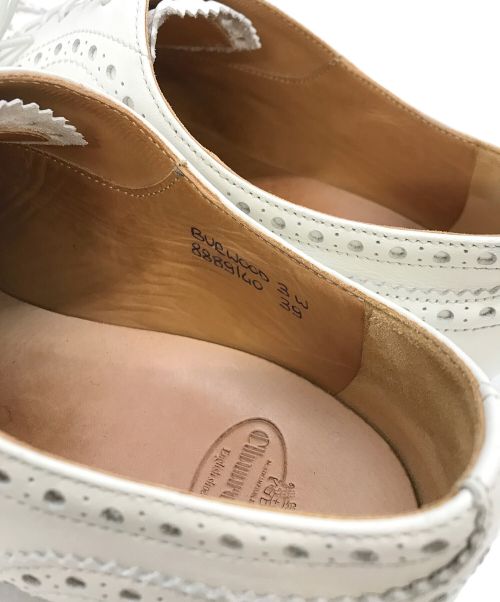 CHURCH'S（チャーチ）CHURCH'S (チャーチ) ウィングチップシューズ ホワイト サイズ:39の古着・服飾アイテム