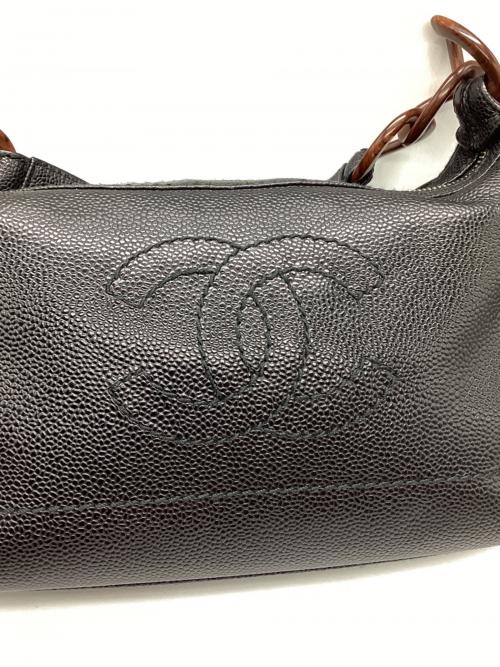 CHANEL（シャネル）CHANEL (シャネル) ワンショルダーバッグ ブラックの古着・服飾アイテム
