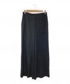 cepie.セピエ）の古着「フロントドレープスカート」｜ブラック