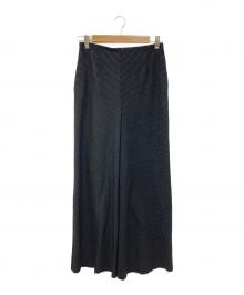 cepie.（セピエ）の古着「フロントドレープスカート」｜ブラック