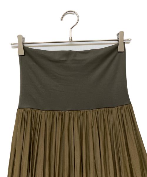 AK+1（エーケーワン）AK+1 (エーケーワン) アンブレラ スカート ブラウン サイズ:38の古着・服飾アイテム