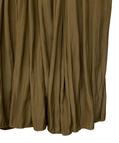 AK+1（エーケーワン）AK+1 (エーケーワン) アンブレラ スカート ブラウン サイズ:38の古着・服飾アイテム