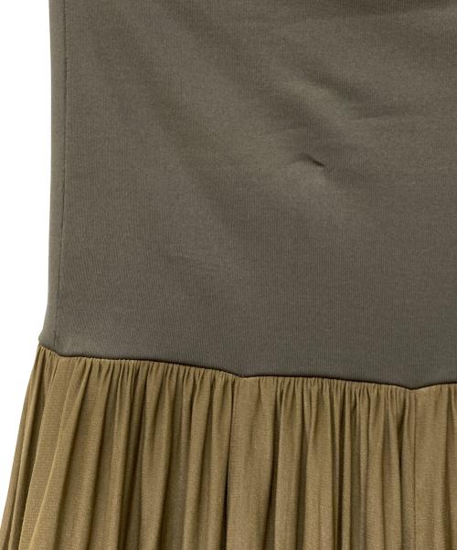 AK+1（エーケーワン）AK+1 (エーケーワン) アンブレラ スカート ブラウン サイズ:38の古着・服飾アイテム