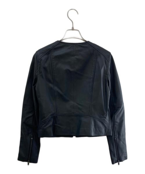 ANAYI（アナイ）ANAYI (アナイ) ラムレザージャケット ブラック サイズ:38の古着・服飾アイテム