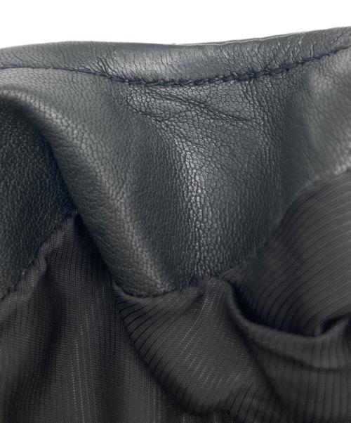 ANAYI（アナイ）ANAYI (アナイ) ラムレザージャケット ブラック サイズ:38の古着・服飾アイテム