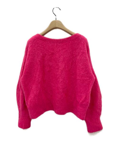 Snidel（スナイデル）Snidel (スナイデル) アルパカフラッフィーニット ショッキングピンク サイズ:Fの古着・服飾アイテム