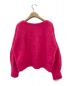 Snidel (スナイデル) アルパカフラッフィーニット ショッキングピンク サイズ:F：4000円