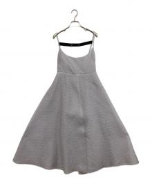 CELFORD（セルフォード）の古着「ジャガードジャンパードレス」｜ラベンダー