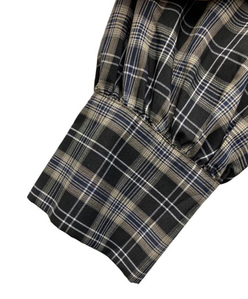furfur（ファーファー）furfur (ファーファー) ビッグボウタイチュニックブラウス ブラック サイズ:SIZE Free 未使用品の古着・服飾アイテム