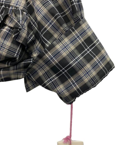 furfur（ファーファー）furfur (ファーファー) ビッグボウタイチュニックブラウス ブラック サイズ:SIZE Free 未使用品の古着・服飾アイテム