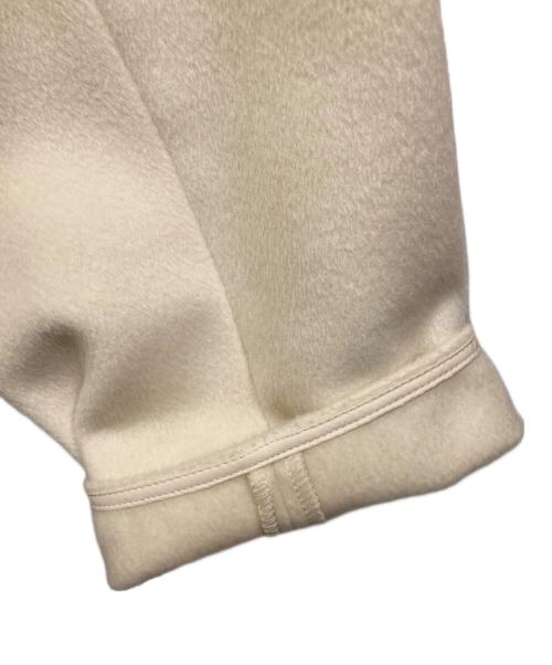 FRAY ID（フレイ アイディー）FRAY ID (フレイ アイディー) ショールカラーショートリバーコート アイボリー サイズ:SIZE Freeの古着・服飾アイテム